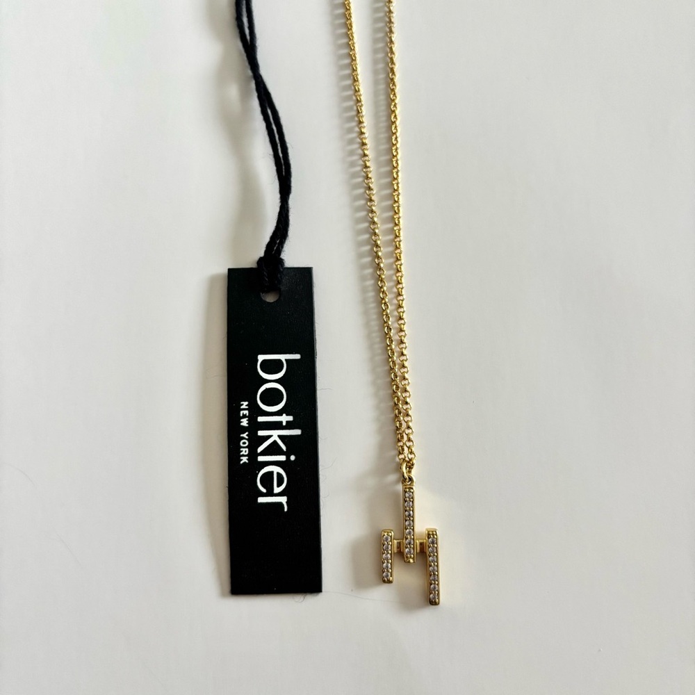 Gold Botkier Three Stick Necklace